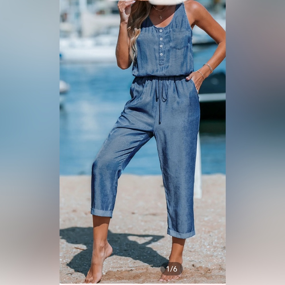 Blue jumpsuit NEW